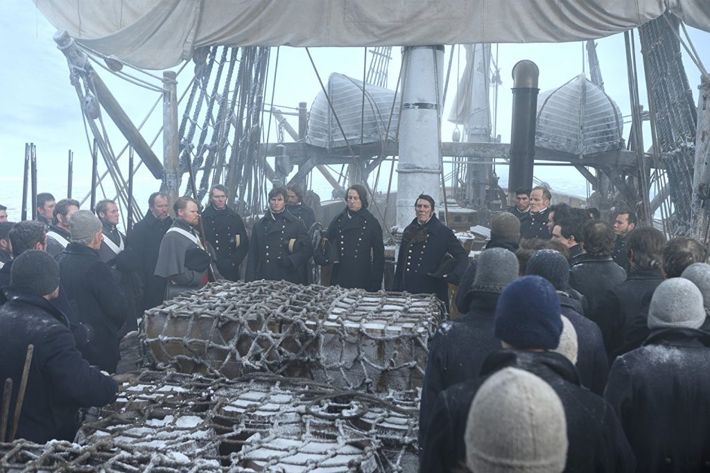 The Terror Ciarán Hinds and Tobias Menzies in The Terror (2018). Photo by Aidan Monaghan/AMC - © 2018 AMC Film Holdings LLC. All Rights Reserved.