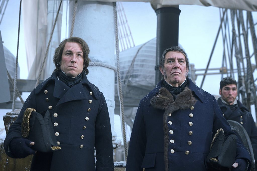 The Terror Ciarán Hinds and Tobias Menzies in The Terror (2018). Photo by Aidan Monaghan/AMC - © 2018 AMC Film Holdings LLC. All Rights Reserved.
