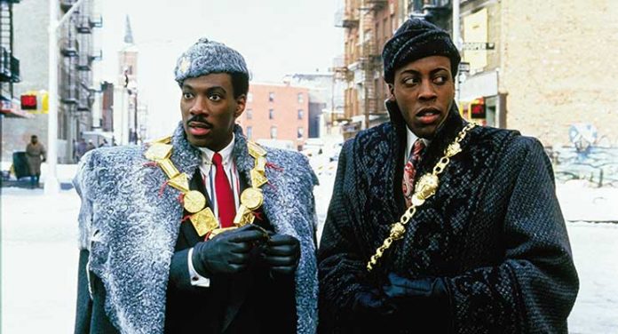 Eddie Murphy and Arsenio Hall in Coming to America (1988)