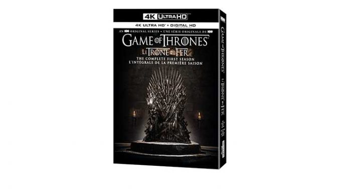 Game of Thrones 4K Ultra HD Combo Pack (HBO) Packshot