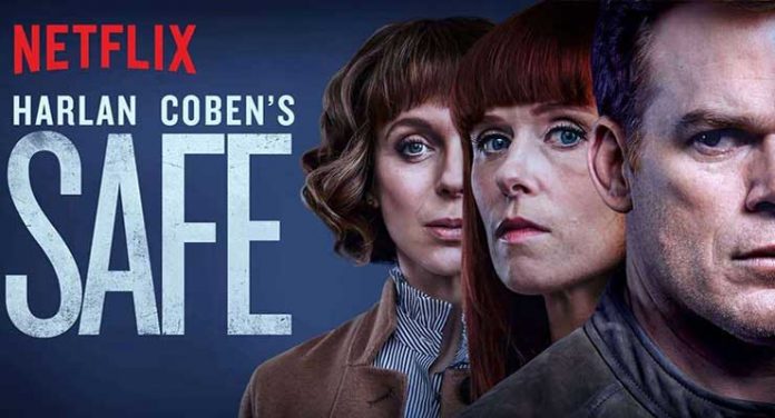 Netflix Original Series Safe (2018) Key Art