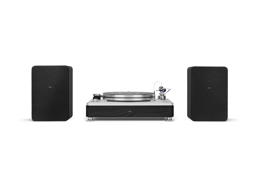 Shinoloa Detroit Barefoot Bookshelf Speakers Shinoloa Detroit Barefoot Bookshelf Speakers w/Turntable (Black)