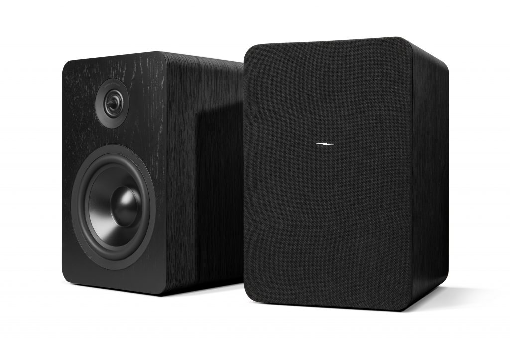 Shinoloa Detroit Barefoot Bookshelf Speakers Shinoloa Detroit Barefoot Bookshelf Speakers with & without grille (Black)