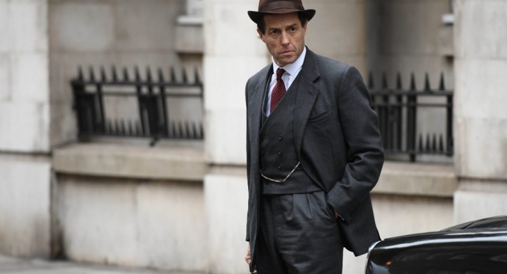 Programme Name: A Very English Scandal - TX: 01/10/2017 - Episode: n/a (No. n/a) - Picture Shows: First look picture of Hugh Grant playing Jeremy Thorpe in BBC One's A Very English Scandal Jeremy Thorpe (HUGH GRANT) - (C) Blueprint Television Ltd - Photographer: Kieron McCarron