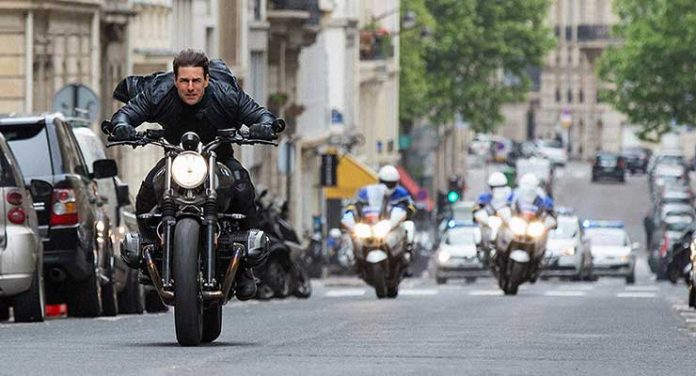 Tom Cruise in Mission: Impossible - Fallout (2018). © 2018 Paramount Pictures. All rights reserved.