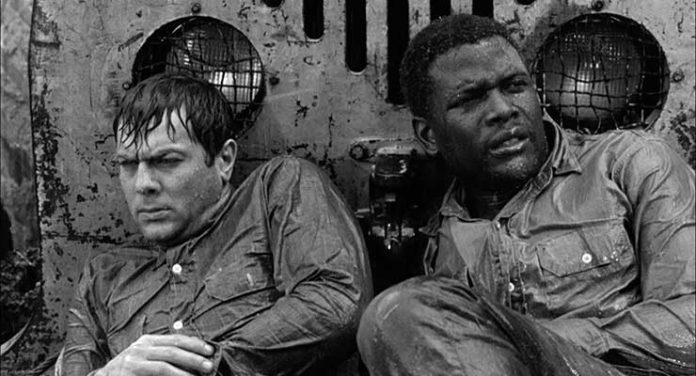 Tony Curtis and Sidney Poitier in The Defiant Ones (1958)