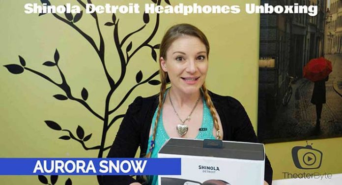Aurora Snow Unboxing Video: Shinola Detroit Canfield On-Ear Headphones