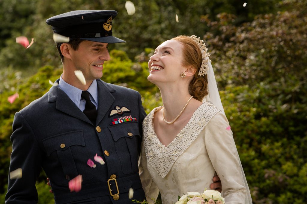 Ordeal by Innocence From left to right: Matthew Goode as Philip Durrant, Eleanor Tomlinson as Mary Durrant in Ordeal by Innocence