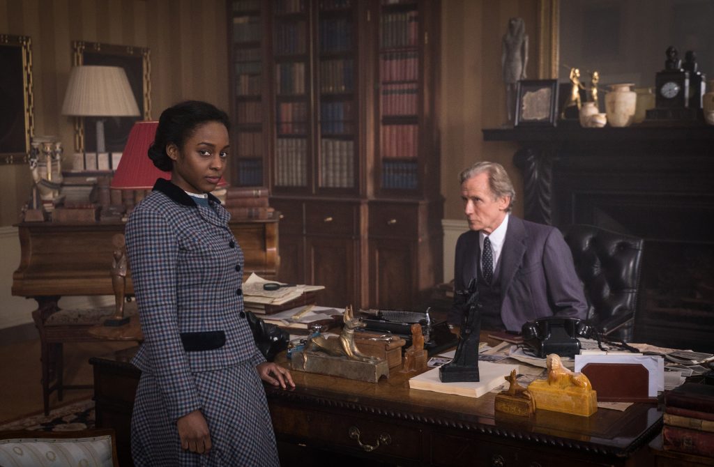 Ordeal by Innocence Crystal Clarke as Tina Argyll and Bill Nighy as Leo Argyll in Ordeal by Innocence
