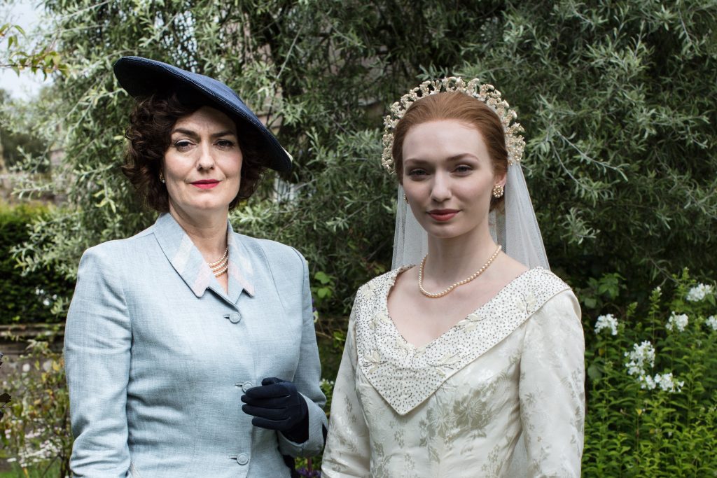 Ordeal by Innocence From left to right: Anna Chancellor as Rachel Argyll, Eleanor Tomlinson as Mary Durrant in Ordeal by Innocence