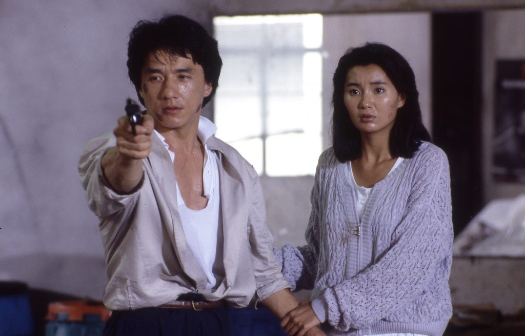 Police Story Jackie Chan and Maggie Cheung in Police Story 2 (1988)