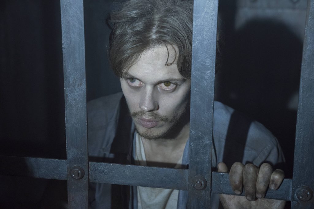 Castle Rock Castle Rock --"Severance" - Episode 101 -- Henry Deaver, a death-row attorney, confronts his dark past when an anonymous call lures him back to his hometown of Castle Rock, Maine. Bill Skarsgard, shown. (Photo by: Patrick Harbron/Hulu)