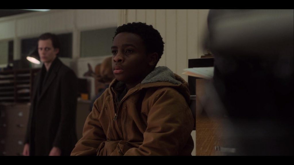 Castle Rock Bill Skarsgård and Caleel Harris in Castle Rock (2018)