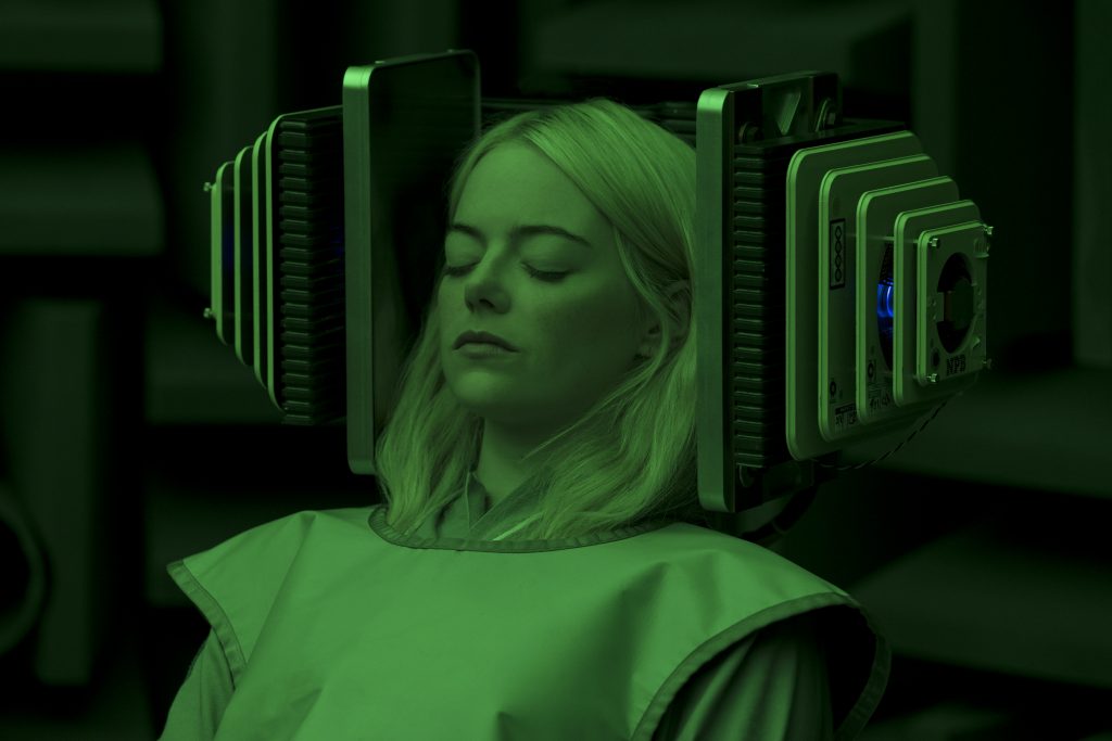 Maniac Emma Stone in Netflix Limited Series Maniac (2018). Photo Credit: Michele K. Short / Netflix