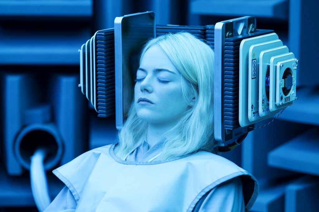 Maniac Emma Stone in Netflix Limited Series Maniac (2018). Photo Credit: Michele K. Short / Netflix