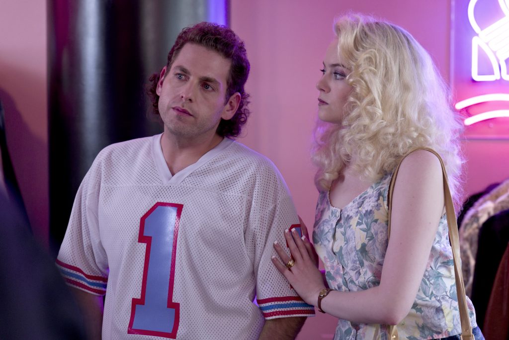 Maniac Jonah Hill and Emma Stone in Netflix Limited Series Maniac (2018). Photo Credit: Michele K. Short / Netflix