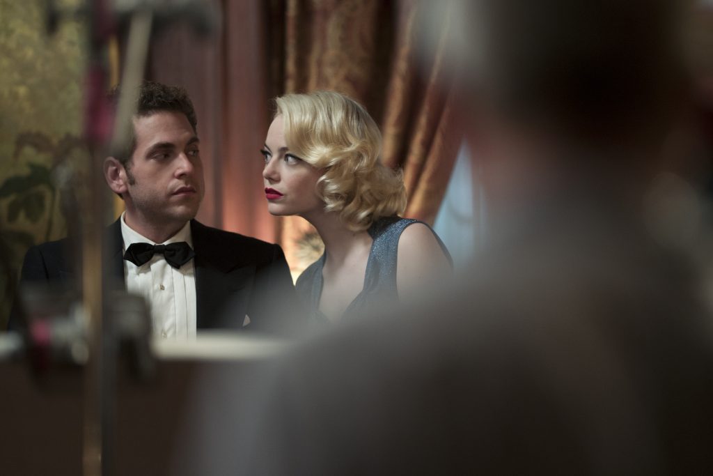Maniac Jonah Hill and Emma Stone in Netflix Limited Series Maniac (2018). Photo Credit: Michele K. Short / Netflix