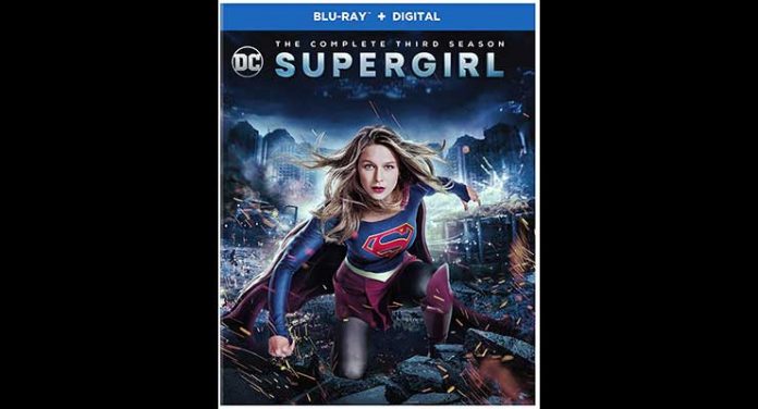 Supergirl: Season 3 Blu-ray + Digital (Warner Bros.) Cover Art