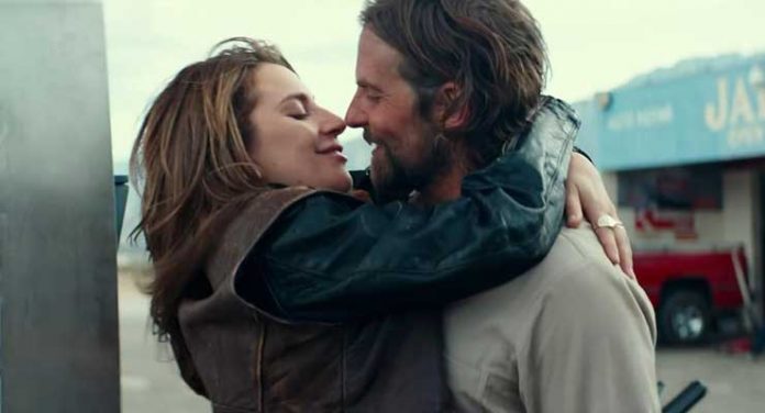 Lady Gaga and Bradley Cooper in A Star is Born (2018)