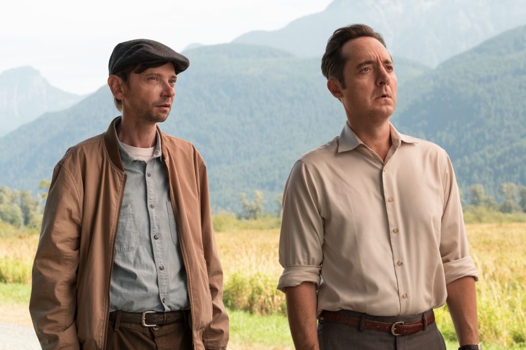 From left to right: DJ Qualls as Ed McCarthy and Brennan Brown as Robert Childan. Photo Credit: Liane Hentscher/Amazon Prime Video.