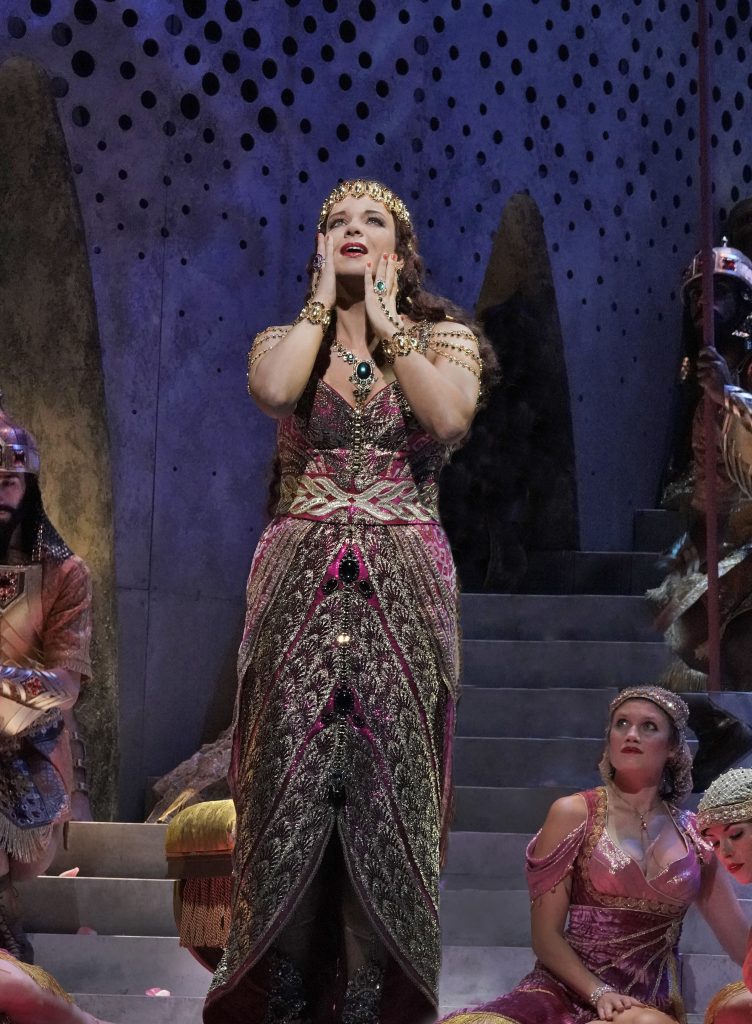 Samson et Dalila (Metropolitan Opera) (2018) Elīna Garanča as Dalila in Saint-Saëns's "Samson et Dalila." Photo: Ken Howard / Met Opera