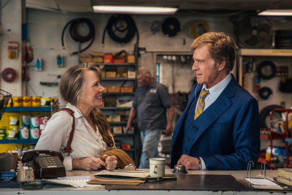 The Old Man & The Gun Sissy Spacek as "Jewel" and Robert Redford as "Forrest Tucker" in the film THE OLD MAN & THE GUN. Photo by Eric Zachanowich. © 2018 Twentieth Century Fox Film Corporation All Rights Reserved