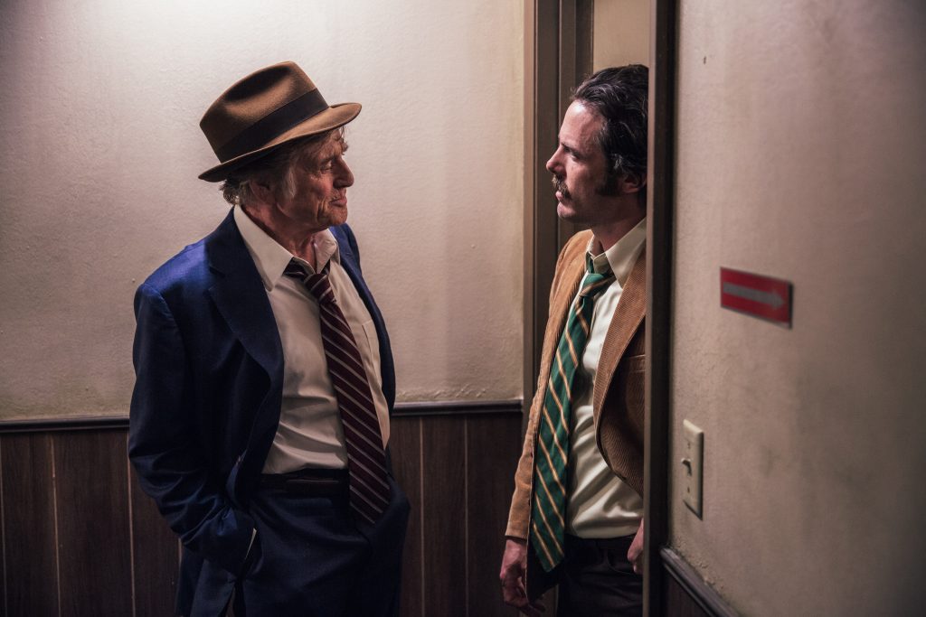 The Old Man & The Gun Robert Redford as "Forrest Tucker" and Casey Affleck as "John Hunt" in the film THE OLD MAN & THE GUN. Photo by Eric Zachanowich. © 2018 Twentieth Century Fox Film Corporation All Rights Reserved