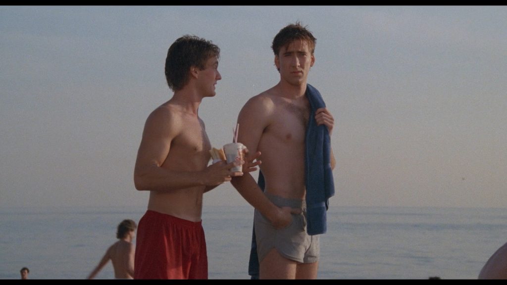 Valley Girl Nicolas Cage and Cameron Dye in Valley Girl (1983)