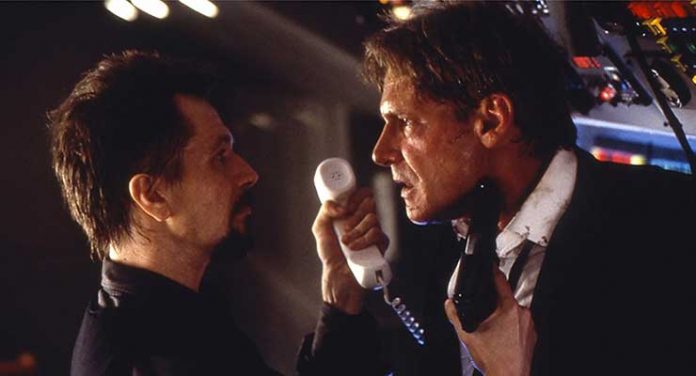 Harrison Ford and Gary Oldman in Air Force One (1997)