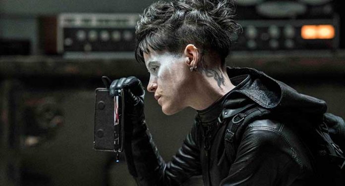 Lisbeth Salander (Claire Foy) in Columbia Pictures' THE GIRL IN THE SPIDER'S WEB.