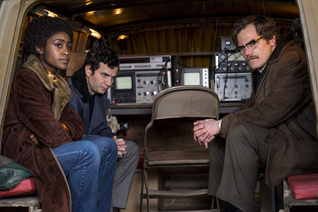 The Little Drummer Girl Michael Moshonov, Michael Shannon, and Simona Brown in The Little Drummer Girl (2018)