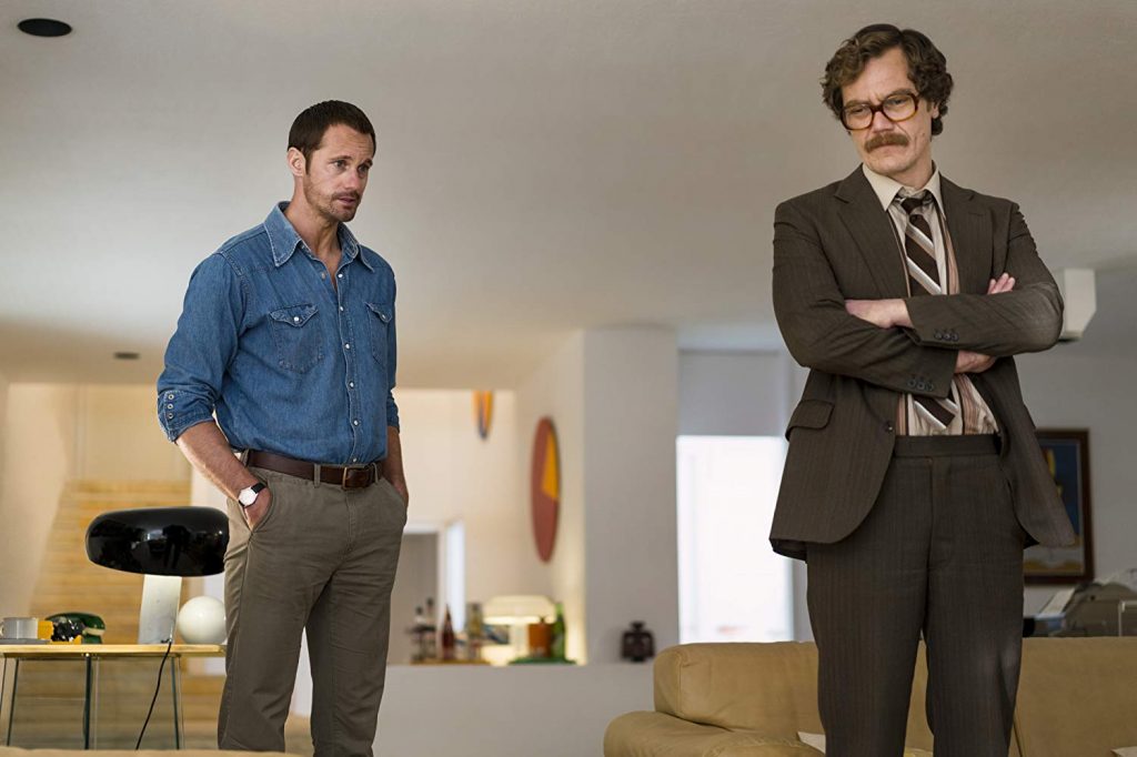 The Little Drummer Girl Alexander Skarsgård and Michael Shannon in The Little Drummer Girl (2018)