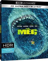 The Meg 4K Ultra HD Blu-ray (Warner Bros.) Packshot