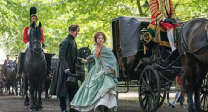Picture Shows: Prince Albert played by Tom Hughes and Queen Victoria played by Jenna Coleman. © ITV plc (ITV Global Entertainment Ltd)