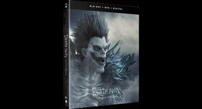 Death Note: Light Up the NEW World Blu-ray Combo Pack (Funimation) Packshot