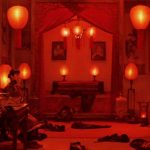 Gong Li in Raise the Red Lantern (Da hong deng long gao gao gua) (1991)