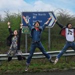 Nell Williams, Aaron Phagura, and Viveik Kalra in Blinded by the Light (2019)
