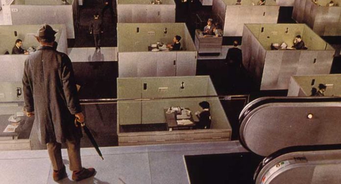 Jacques Tati in Playtime (1967)