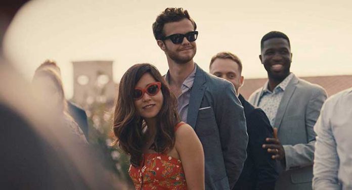 May Erskine and Jack Quaid in Plus One (2019)