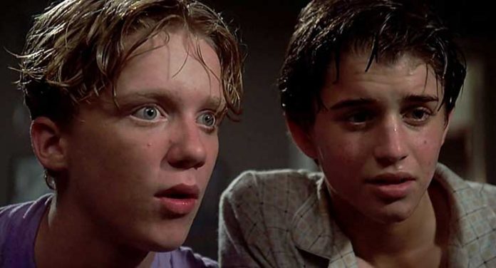 Anthony Michael Hall and Ilan Mitchell-Smith in Weird Science (1985)