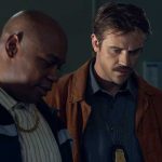 Bokeem Woodbine, Boyd Holbrook , and Michael C. Hall in In the Shadow of the Moon (2019)