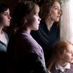 Emma Watson, Saoirse Ronan, Eliza Scanlen and Florence Pugh in Columbia Pictures’ LITTLE WOMEN. Photo credit: Wilson Webb; © 2019 CTMG, Inc. All Rights Reserved.