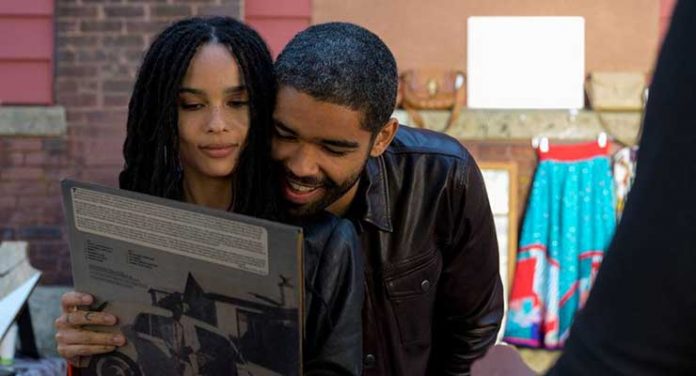 Zoë Kravitz and Kingsley Ben-Adir in High Fidelity (2020)