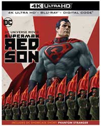 Superman: Red Son (2020) 4K Ultra HD Blu-ray (Warner Bros.) Cover Art