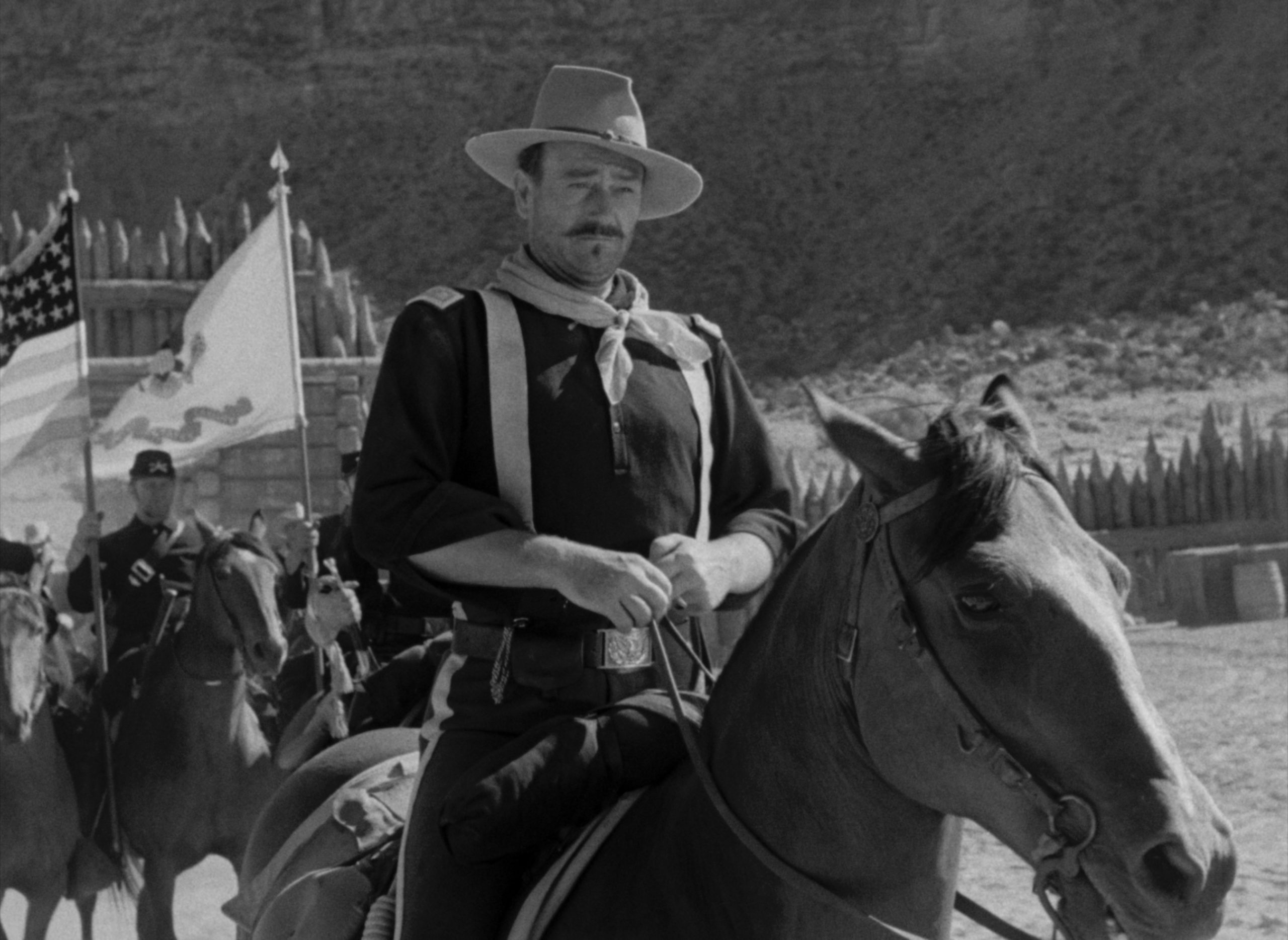 John Wayne in Rio Grande (1950)