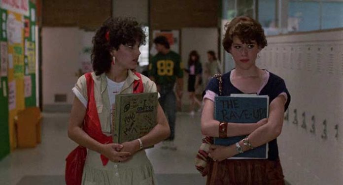 Molly Ringwald in Sixteen Candles (1984)