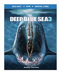 Deep Blue Sea 3 Blu-ray (Warner Bros.) Cover Art