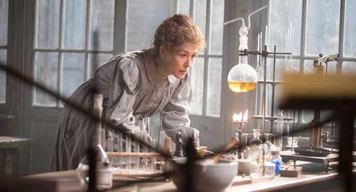 Rosamund Pike in Radioactive (2019)