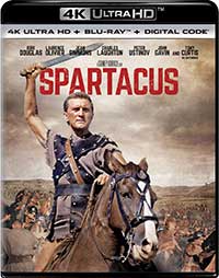 Spartacus 4K Ultra HD Combo (Universal) Cover Art