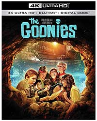 The Goonies 4K Ultra HD Combo (Warner) Cover Art